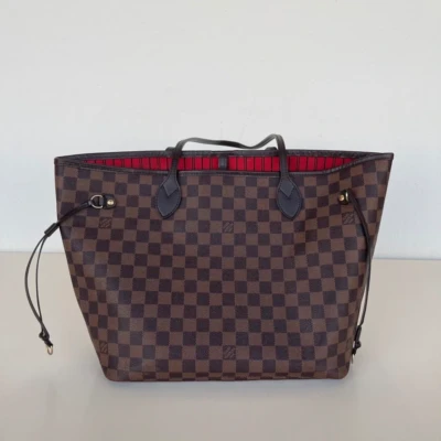 Louis Vuitton neverfull MM ébène SAC DE LUXE DE SECONDE MAIN AUTHENTIQUE CERTIFICAT D'AUTHENTICITE ENTRUPY. SAC DE LUXE D'OCCASION PAS CHER.