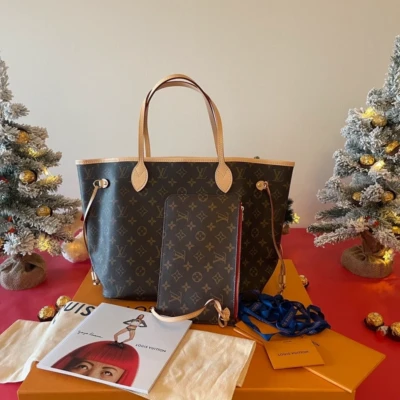 Louis Vuitton neverfull MM monogram pivoine SAC DE LUXE DE SECONDE MAIN AUTHENTIQUE CERTIFICAT D'AUTHENTICITE ENTRUPY. SAC DE LUXE D'OCCASION PAS CHER. LOUIS VUITTON FULL SET