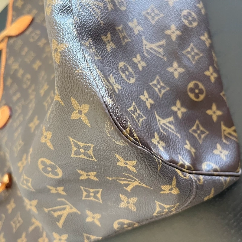 Louis Vuitton neverfull GM monogram SAC DE LUXE DE SECONDE MAIN AUTHENTIQUE CERTIFICAT D'AUTHENTICITE ENTRUPY. SAC DE LUXE D'OCCASION PAS CHER. LOUIS VUITTON FULL SET