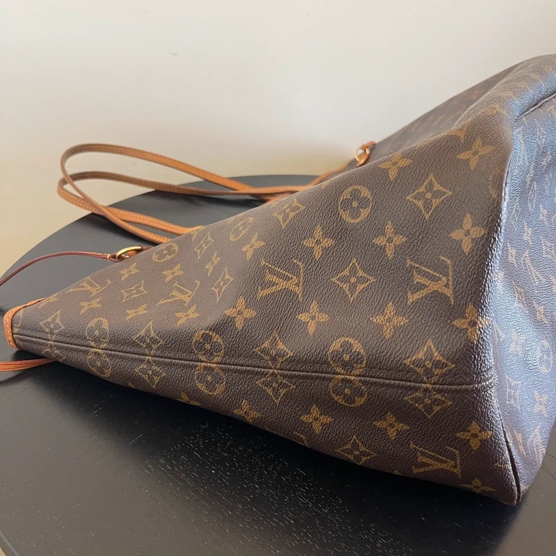 Louis Vuitton neverfull GM monogram SAC DE LUXE DE SECONDE MAIN AUTHENTIQUE CERTIFICAT D'AUTHENTICITE ENTRUPY. SAC DE LUXE D'OCCASION PAS CHER. LOUIS VUITTON FULL SET