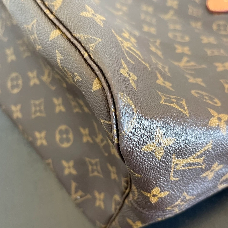Louis Vuitton neverfull GM monogram SAC DE LUXE DE SECONDE MAIN AUTHENTIQUE CERTIFICAT D'AUTHENTICITE ENTRUPY. SAC DE LUXE D'OCCASION PAS CHER. LOUIS VUITTON FULL SET
