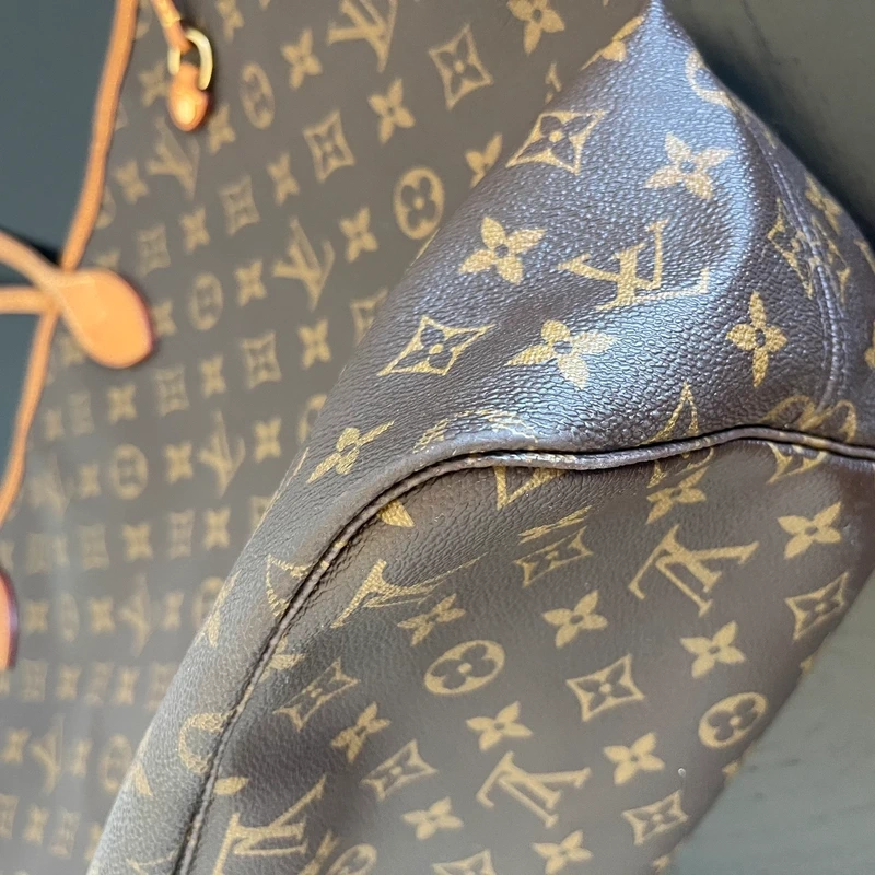 Louis Vuitton neverfull GM monogram SAC DE LUXE DE SECONDE MAIN AUTHENTIQUE CERTIFICAT D'AUTHENTICITE ENTRUPY. SAC DE LUXE D'OCCASION PAS CHER. LOUIS VUITTON FULL SET
