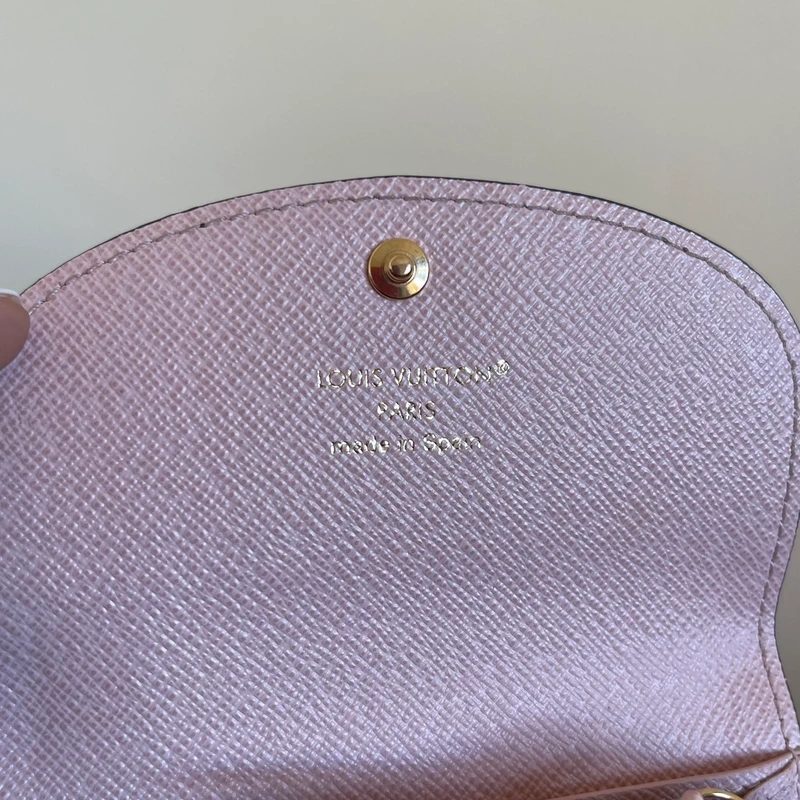 LOUIS VUITTON portefuille Rosalie Monogram SAC DE LUXE DE SECONDE MAIN AUTHENTIQUE CERTIFICAT D'AUTHENTICITE ENTRUPY. SAC DE LUXE D'OCCASION PAS CHER LOUIS VUITTON FULL SET