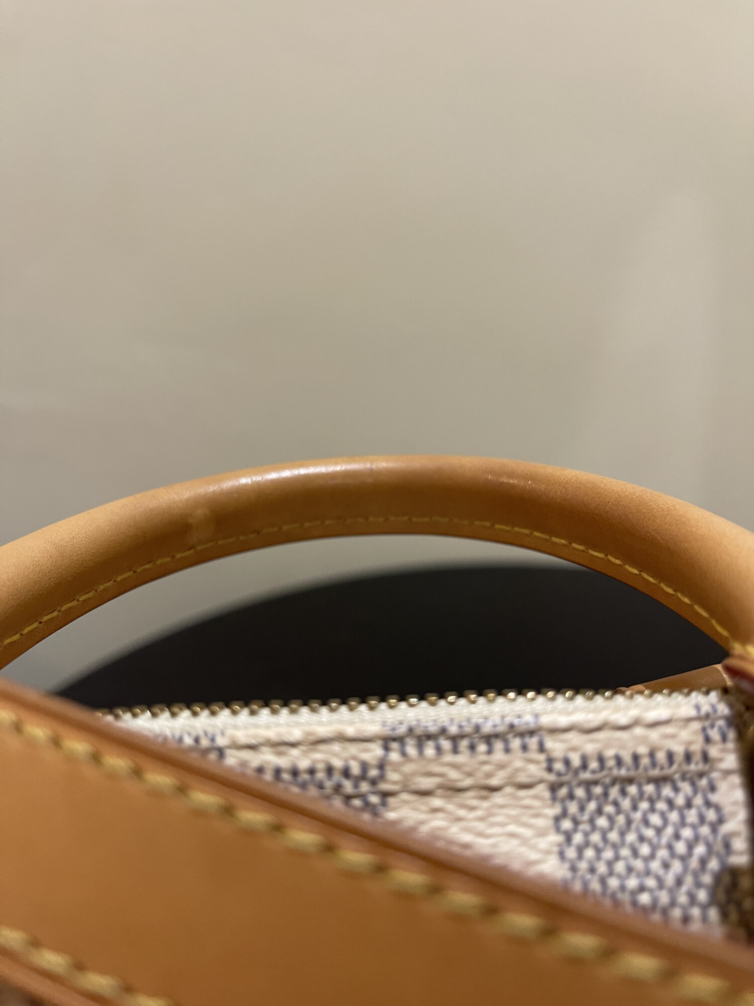 Louis Vuitton speedy 25 bandoulière damier azur LUXE DE SECONDE MAIN AUTHENTIQUE CERTIFICAT D'AUTHENTICITE ENTRUPY. SAC DE LUXE D'OCCASION PAS CHER LOUIS VUITTON FULL SET