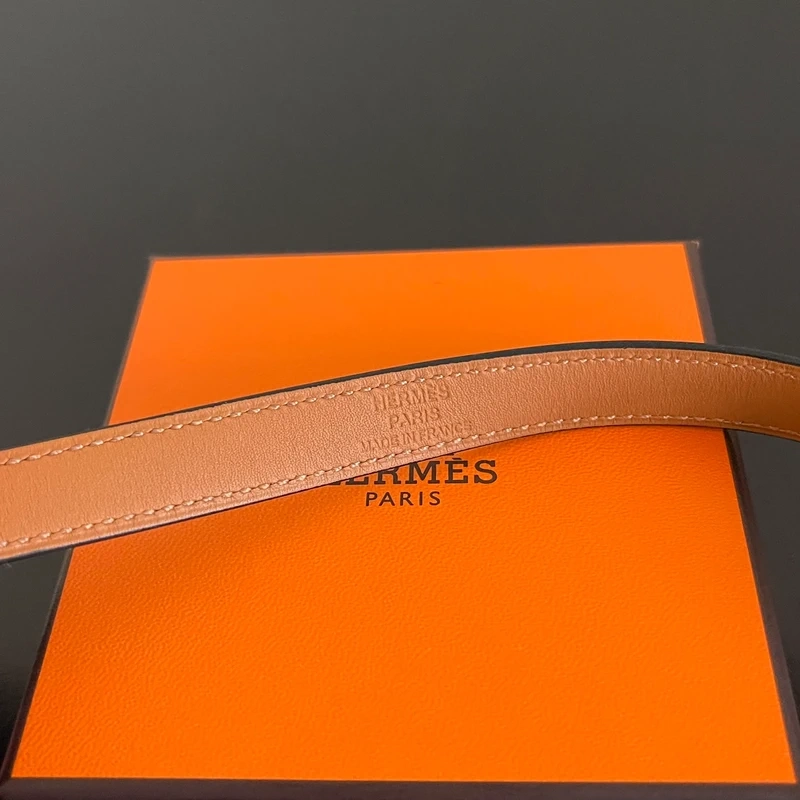 HERMES bracelet Kelly double tour bleu tie palladié T3 LUXE DE SECONDE MAIN AUTHENTIQUE. LUXE D'OCCASION PAS CHER. HERMES FULL SET.
