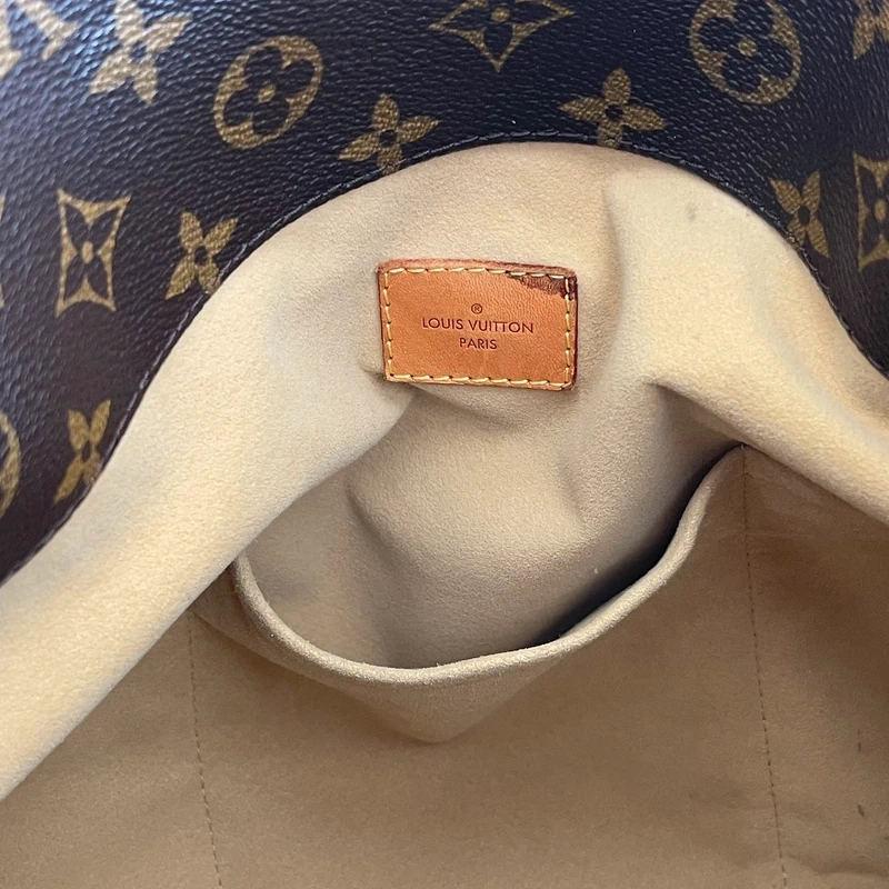 LOUIS VUITTON Artsy MM monogram LUXE DE SECONDE MAIN AUTHENTIQUE CERTIFICAT D'AUTHENTICITE ENTRUPY. SAC DE LUXE D'OCCASION PAS CHER LOUIS VUITTON FULL SET