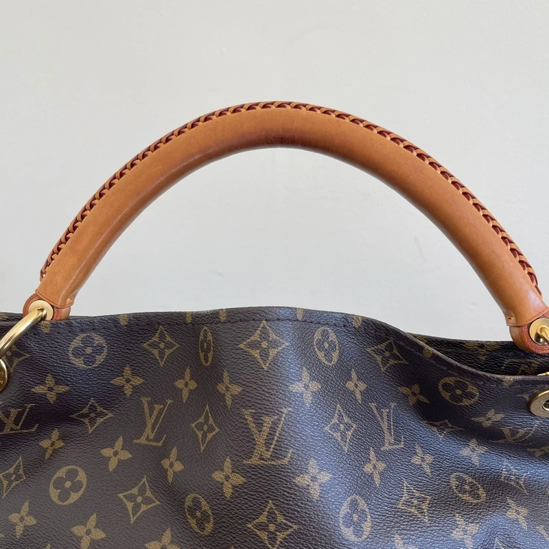 LOUIS VUITTON Artsy MM monogram LUXE DE SECONDE MAIN AUTHENTIQUE CERTIFICAT D'AUTHENTICITE ENTRUPY. SAC DE LUXE D'OCCASION PAS CHER LOUIS VUITTON FULL SET