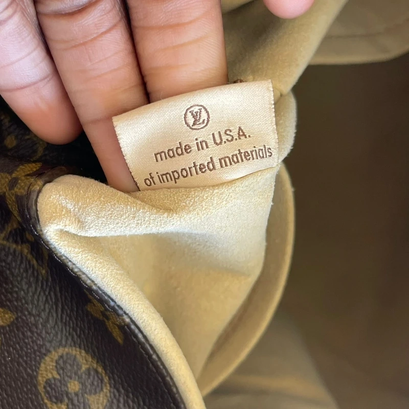 LOUIS VUITTON Artsy MM monogram LUXE DE SECONDE MAIN AUTHENTIQUE CERTIFICAT D'AUTHENTICITE ENTRUPY. SAC DE LUXE D'OCCASION PAS CHER LOUIS VUITTON FULL SET