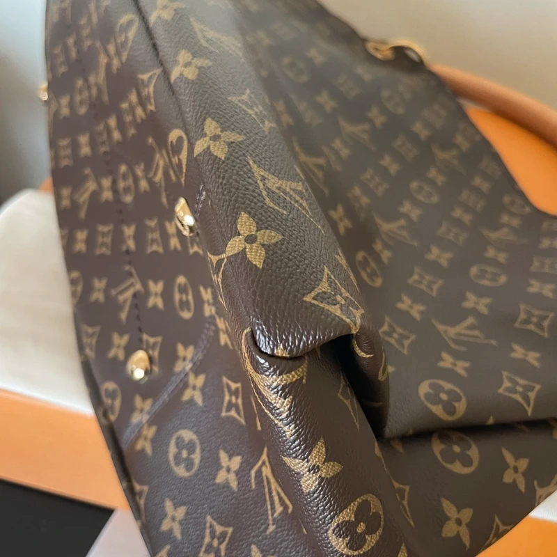 LOUIS VUITTON Artsy Monogram LUXE DE SECONDE MAIN AUTHENTIQUE CERTIFICAT D'AUTHENTICITE ENTRUPY. SAC DE LUXE D'OCCASION PAS CHER LOUIS VUITTON FULL SET
