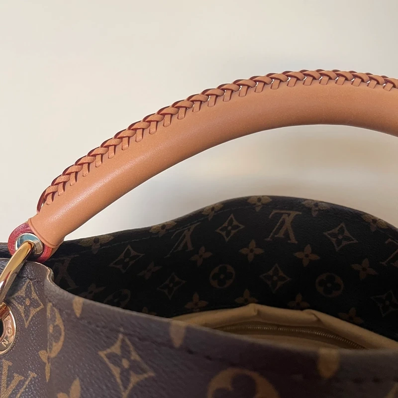 LOUIS VUITTON Artsy Monogram LUXE DE SECONDE MAIN AUTHENTIQUE CERTIFICAT D'AUTHENTICITE ENTRUPY. SAC DE LUXE D'OCCASION PAS CHER LOUIS VUITTON FULL SET