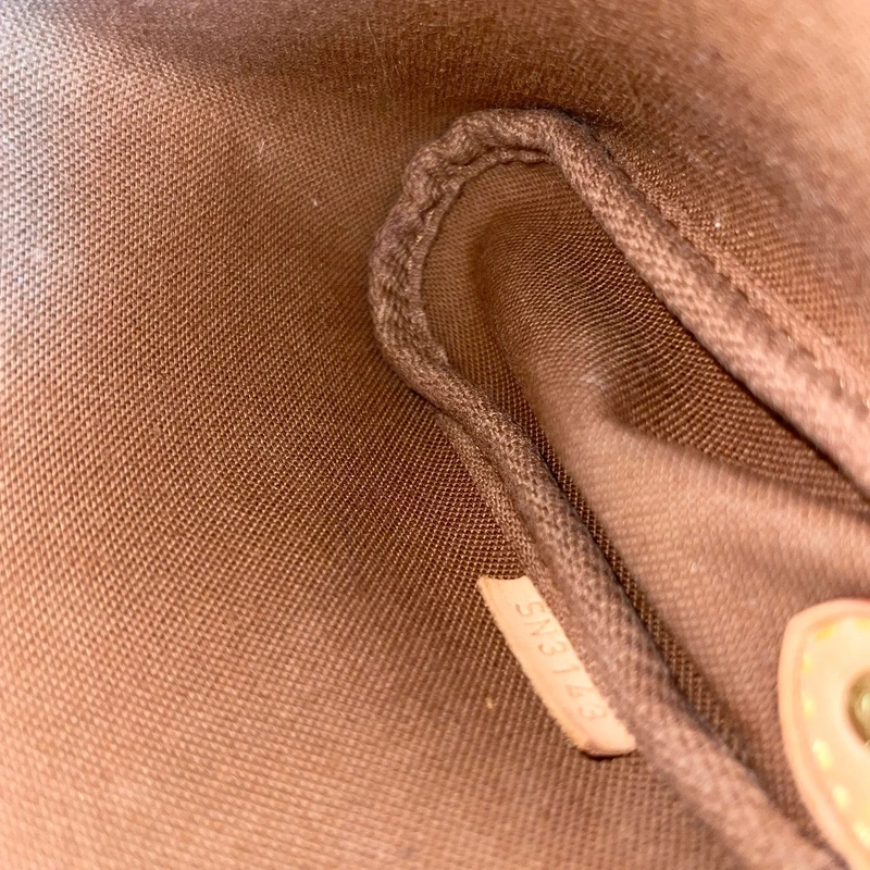Louis Vuitton Eva monogram LUXE DE SECONDE MAIN AUTHENTIQUE CERTIFICAT D'AUTHENTICITE ENTRUPY. SAC DE LUXE D'OCCASION PAS CHER LOUIS VUITTON FULL SET