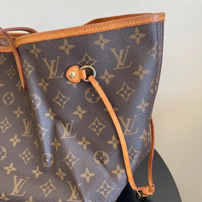 LOUIS VUITTON neverfull GM monogram LUXE DE SECONDE MAIN AUTHENTIQUE CERTIFICAT D'AUTHENTICITE ENTRUPY. SAC DE LUXE D'OCCASION PAS CHER LOUIS VUITTON FULL SET