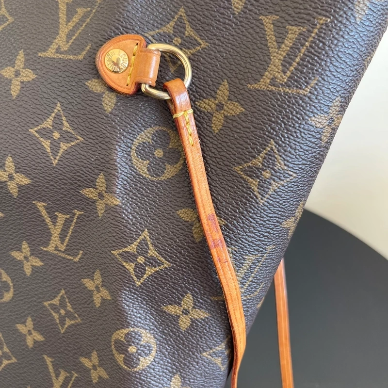 LOUIS VUITTON neverfull GM monogram LUXE DE SECONDE MAIN AUTHENTIQUE CERTIFICAT D'AUTHENTICITE ENTRUPY. SAC DE LUXE D'OCCASION PAS CHER LOUIS VUITTON FULL SET