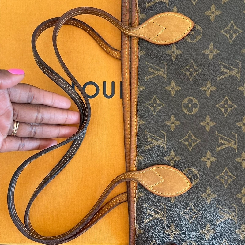 LOUIS VUITTON neverfull MM monogram LUXE DE SECONDE MAIN AUTHENTIQUE CERTIFICAT D'AUTHENTICITE ENTRUPY. SAC DE LUXE D'OCCASION PAS CHER LOUIS VUITTON FULL SET