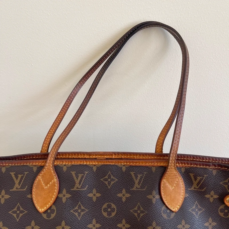 LOUIS VUITTON neverfull MM monogram LUXE DE SECONDE MAIN AUTHENTIQUE CERTIFICAT D'AUTHENTICITE ENTRUPY. SAC DE LUXE D'OCCASION PAS CHER LOUIS VUITTON FULL SET