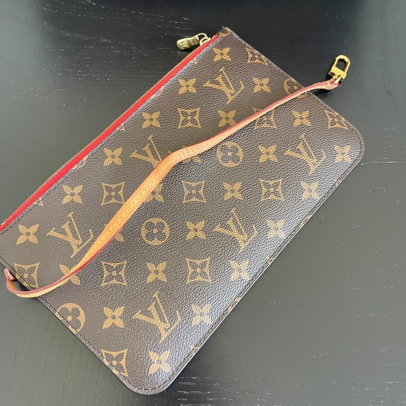 LOUIS VUITTON neverfull MM pivoine LUXE DE SECONDE MAIN AUTHENTIQUE CERTIFICAT D'AUTHENTICITE ENTRUPY. SAC DE LUXE D'OCCASION PAS CHER LOUIS VUITTON FULL SET