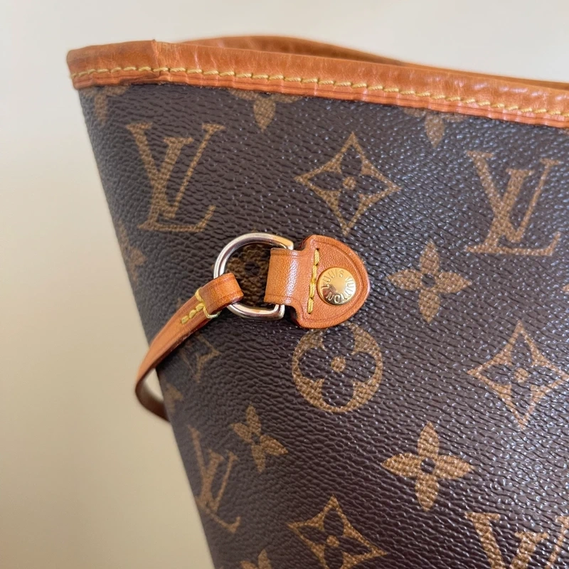 LOUIS VUITTON neverfull MM pivoine LUXE DE SECONDE MAIN AUTHENTIQUE CERTIFICAT D'AUTHENTICITE ENTRUPY. SAC DE LUXE D'OCCASION PAS CHER LOUIS VUITTON FULL SET