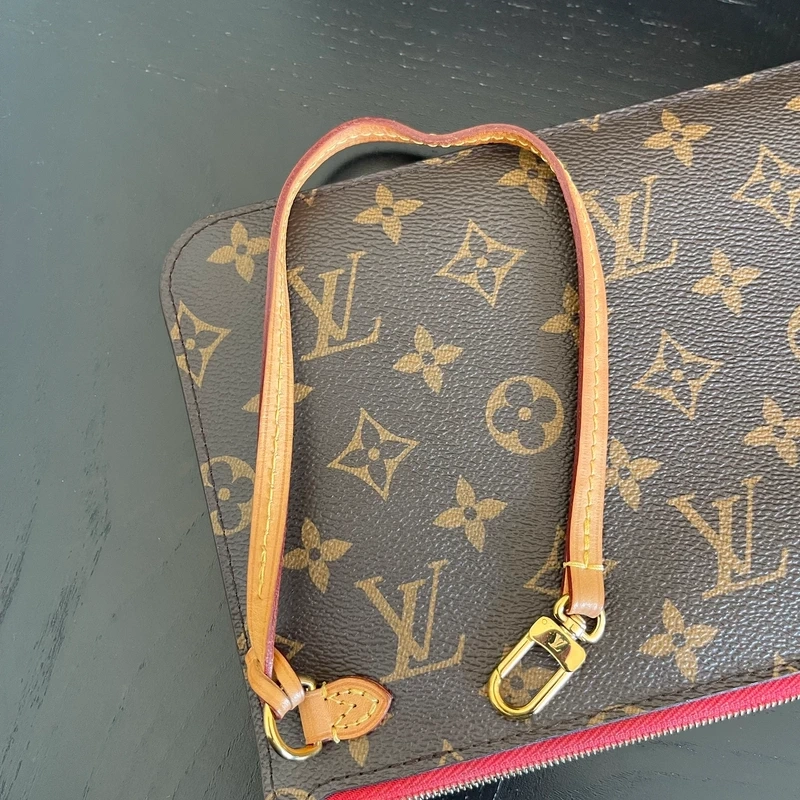 LOUIS VUITTON neverfull MM pivoine LUXE DE SECONDE MAIN AUTHENTIQUE CERTIFICAT D'AUTHENTICITE ENTRUPY. SAC DE LUXE D'OCCASION PAS CHER LOUIS VUITTON FULL SET
