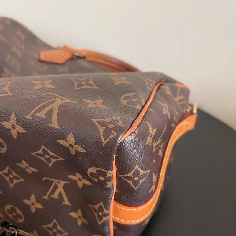 LOUIS VUITTON speedy 25 monogram LUXE DE SECONDE MAIN AUTHENTIQUE CERTIFICAT D'AUTHENTICITE ENTRUPY. SAC DE LUXE D'OCCASION PAS CHER LOUIS VUITTON FULL SET