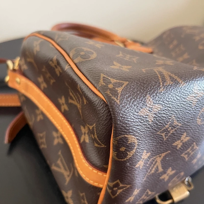 LOUIS VUITTON speedy 25 monogram LUXE DE SECONDE MAIN AUTHENTIQUE CERTIFICAT D'AUTHENTICITE ENTRUPY. SAC DE LUXE D'OCCASION PAS CHER LOUIS VUITTON FULL SET