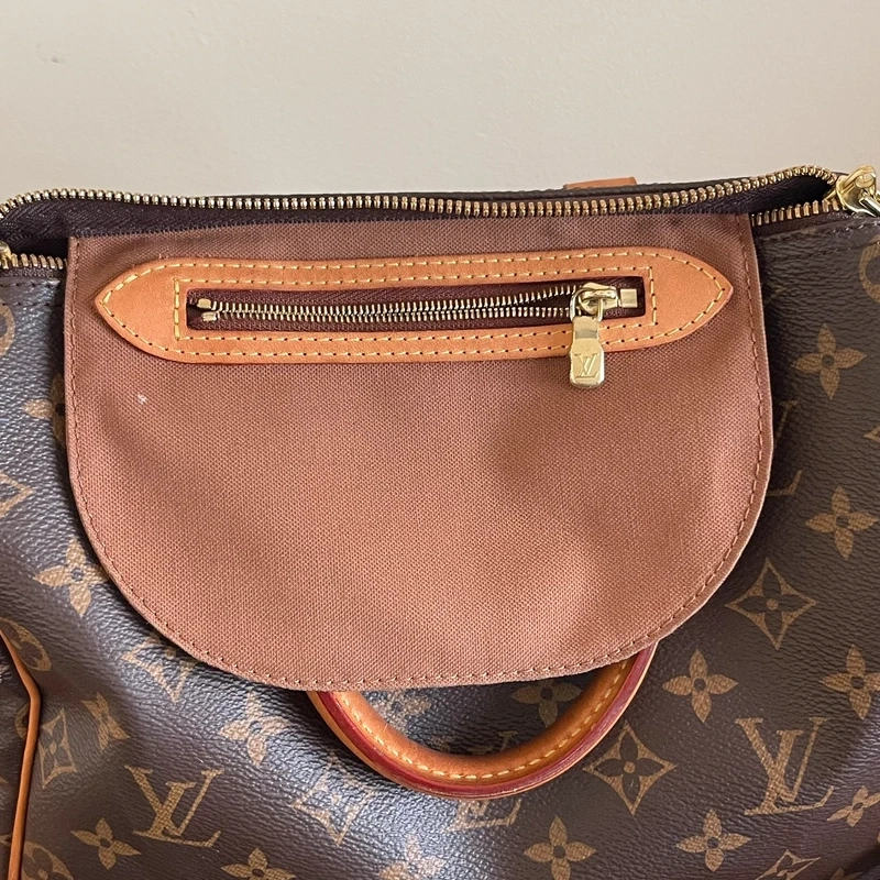 LOUIS VUITTON speedy 25 monogram LUXE DE SECONDE MAIN AUTHENTIQUE CERTIFICAT D'AUTHENTICITE ENTRUPY. SAC DE LUXE D'OCCASION PAS CHER LOUIS VUITTON FULL SET