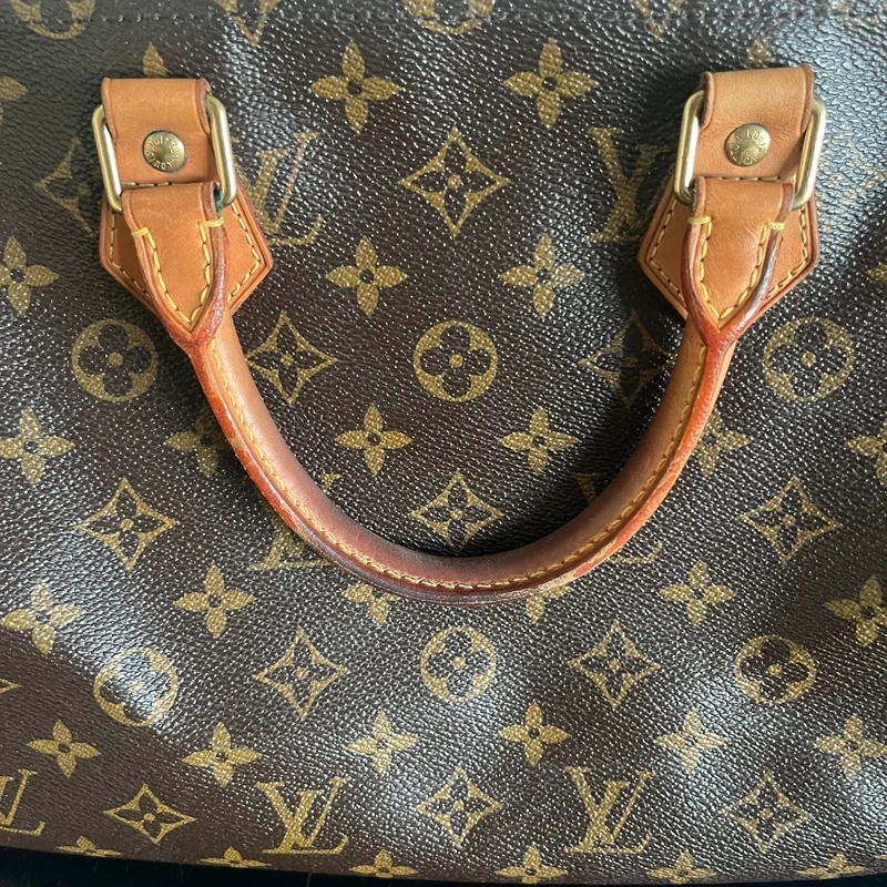 Louis Vuitton speedy 35 + Emilie monogram LUXE DE SECONDE MAIN AUTHENTIQUE CERTIFICAT D'AUTHENTICITE ENTRUPY. SAC DE LUXE D'OCCASION PAS CHER LOUIS VUITTON FULL SET