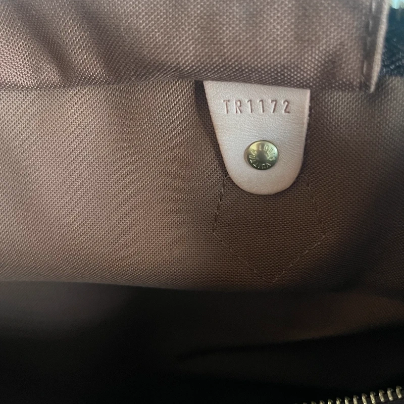 Louis Vuitton speedy 35 + Emilie monogram LUXE DE SECONDE MAIN AUTHENTIQUE CERTIFICAT D'AUTHENTICITE ENTRUPY. SAC DE LUXE D'OCCASION PAS CHER LOUIS VUITTON FULL SET