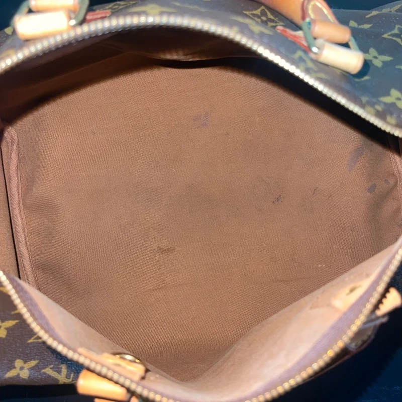 Louis Vuitton speedy 35 + Emilie monogram LUXE DE SECONDE MAIN AUTHENTIQUE CERTIFICAT D'AUTHENTICITE ENTRUPY. SAC DE LUXE D'OCCASION PAS CHER LOUIS VUITTON FULL SET