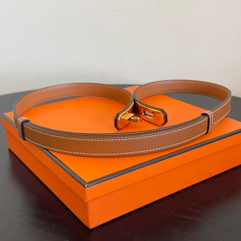 HERMES ceinture Kelly veau Epsom gold 8