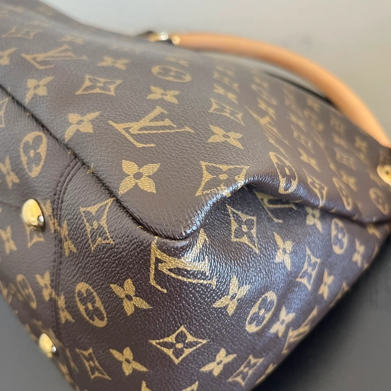 LOUIS VUITTON Artsy MM monogram LUXE DE SECONDE MAIN AUTHENTIQUE CERTIFICAT D'AUTHENTICITE ENTRUPY. SAC DE LUXE D'OCCASION PAS CHER LOUIS VUITTON FULL SET