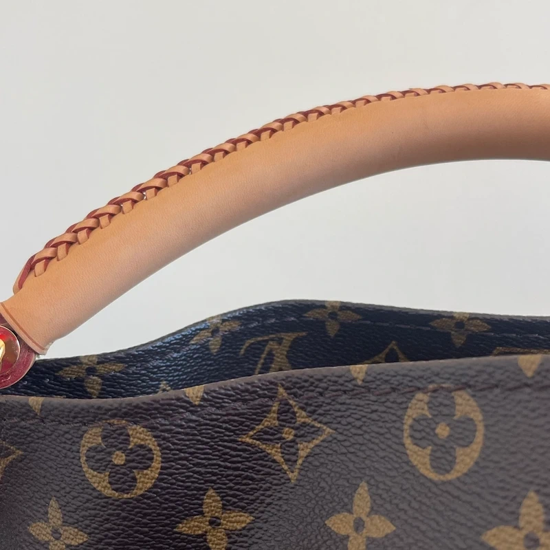 LOUIS VUITTON Artsy MM monogram LUXE DE SECONDE MAIN AUTHENTIQUE CERTIFICAT D'AUTHENTICITE ENTRUPY. SAC DE LUXE D'OCCASION PAS CHER LOUIS VUITTON FULL SET