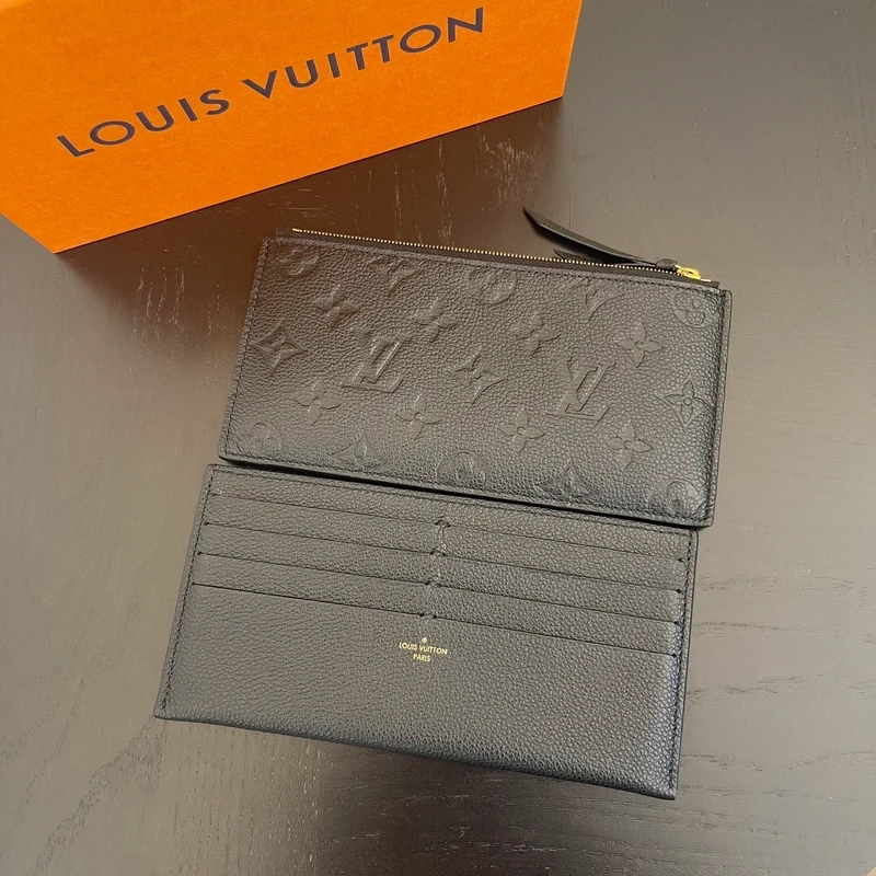 LOUIS VUITTON Félicie en cuir monogram empreinte noir SAC DE LUXE DE SECONDE MAIN AUTHENTIQUE CERTIFICAT D'AUTHENTICITE ENTRUPY. SAC DE LUXE D'OCCASION PAS CHER LV FULL SET.