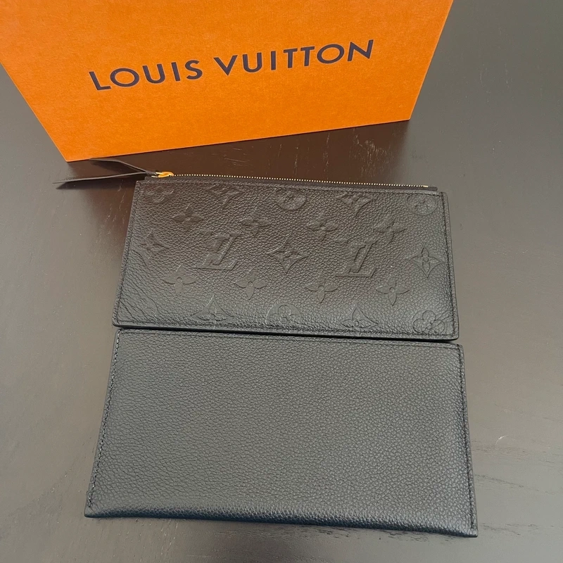 LOUIS VUITTON Félicie en cuir monogram empreinte noir SAC DE LUXE DE SECONDE MAIN AUTHENTIQUE CERTIFICAT D'AUTHENTICITE ENTRUPY. SAC DE LUXE D'OCCASION PAS CHER LV FULL SET.