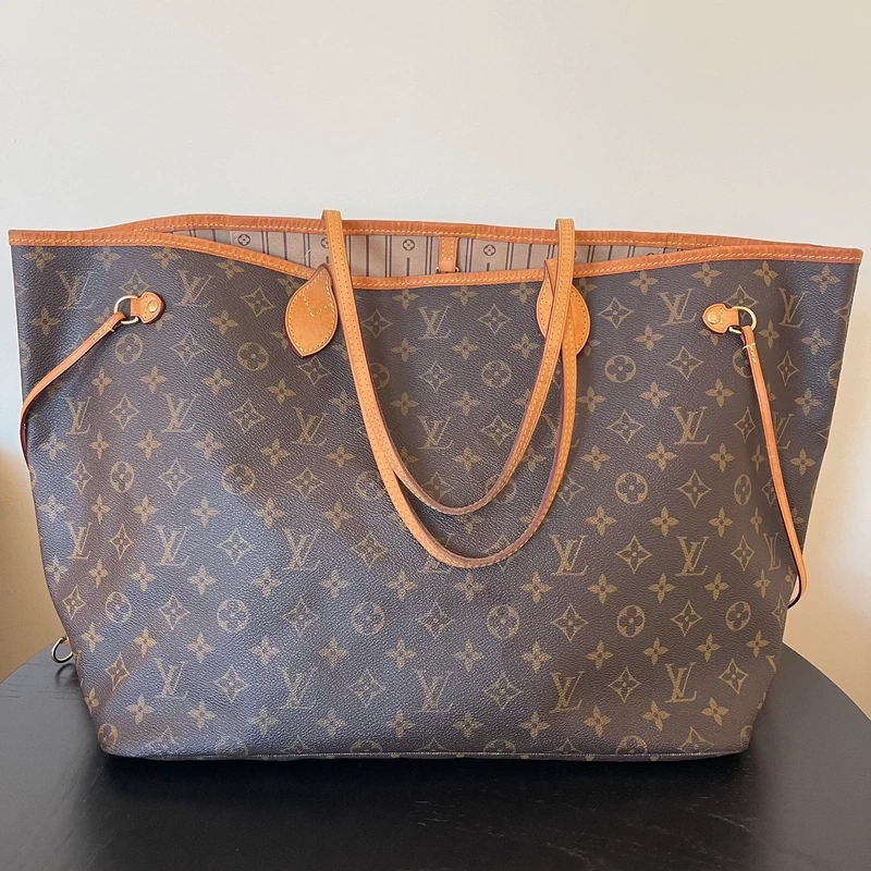 LOUIS VUITTON neverfull GM monogram. LUXE DE SECONDE MAIN AUTHENTIQUE. SAC DE LUXE LV