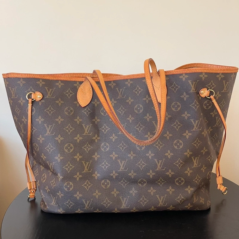 LOUIS VUITTON neverfull GM monogram. LUXE DE SECONDE MAIN AUTHENTIQUE. SAC DE LUXE LV