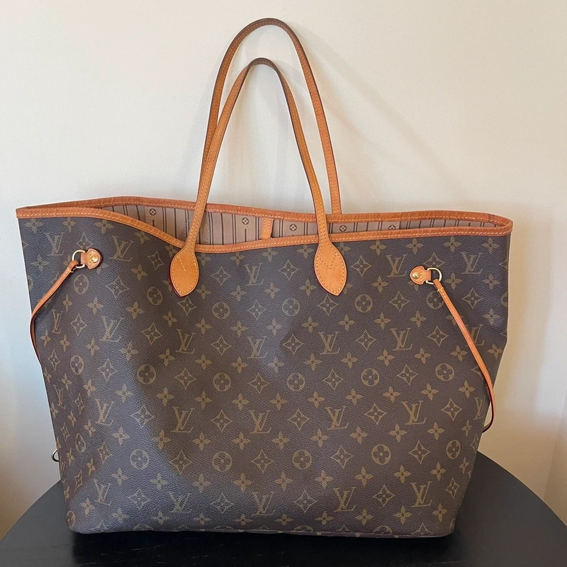 LOUIS VUITTON neverfull GM monogram. LUXE DE SECONDE MAIN AUTHENTIQUE. SAC DE LUXE LV