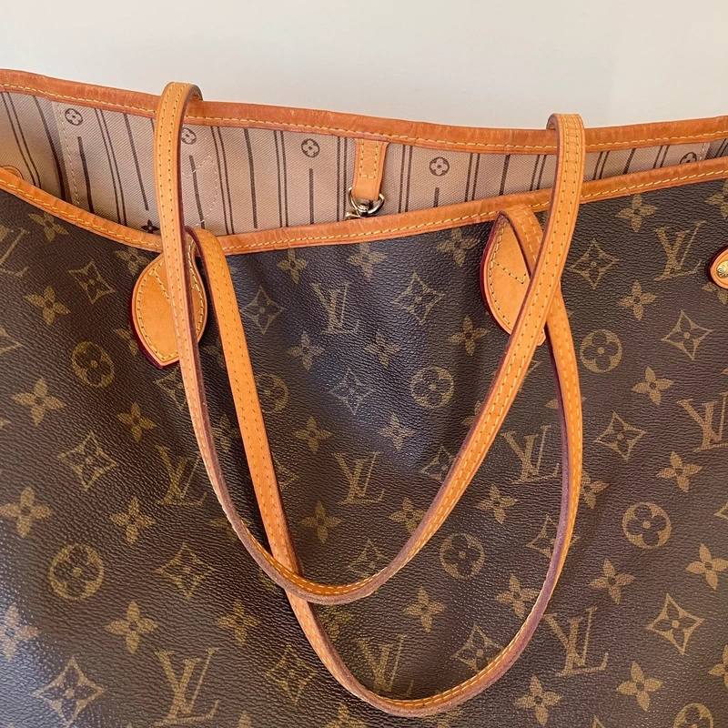 LOUIS VUITTON neverfull GM monogram. LUXE DE SECONDE MAIN AUTHENTIQUE. SAC DE LUXE LV
