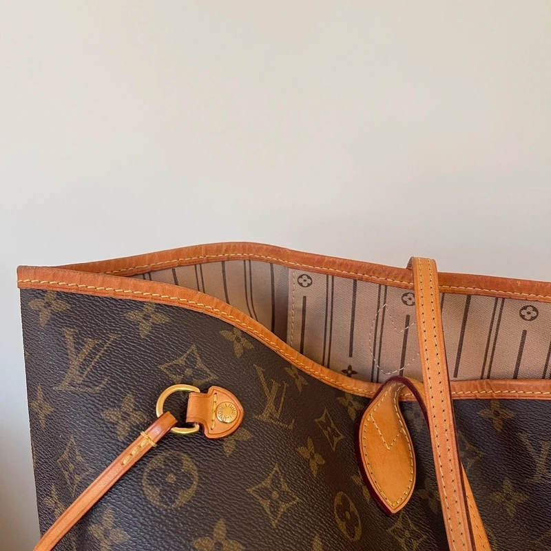 LOUIS VUITTON neverfull GM monogram. LUXE DE SECONDE MAIN AUTHENTIQUE. SAC DE LUXE LV