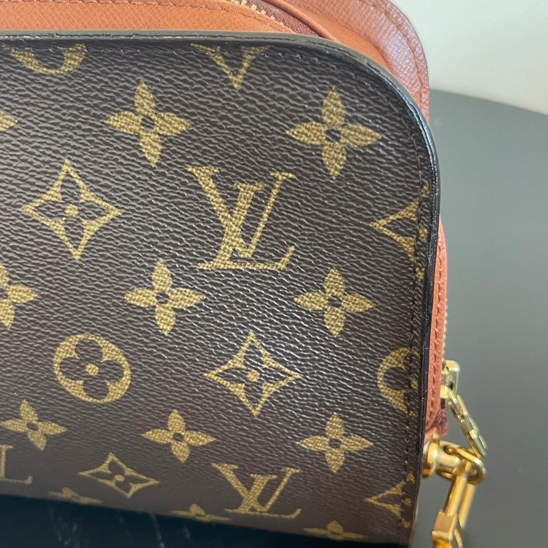 LOUIS VUITTON pochette Orsay monogram vintage SAC DE LUXE DE SECONDE MAIN AUTHENTIQUE. CERTIFICAT ENTRUPY