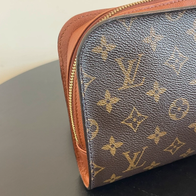 LOUIS VUITTON pochette Orsay monogram vintage SAC DE LUXE DE SECONDE MAIN AUTHENTIQUE. CERTIFICAT ENTRUPY