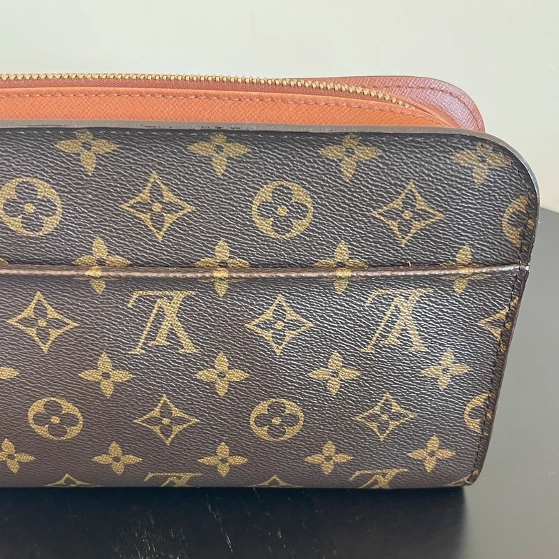 LOUIS VUITTON pochette Orsay monogram vintage SAC DE LUXE DE SECONDE MAIN AUTHENTIQUE. CERTIFICAT ENTRUPY