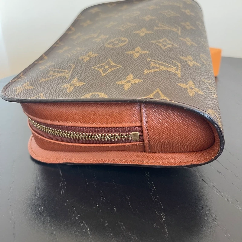 LOUIS VUITTON pochette Orsay monogram vintage SAC DE LUXE DE SECONDE MAIN AUTHENTIQUE. CERTIFICAT ENTRUPY