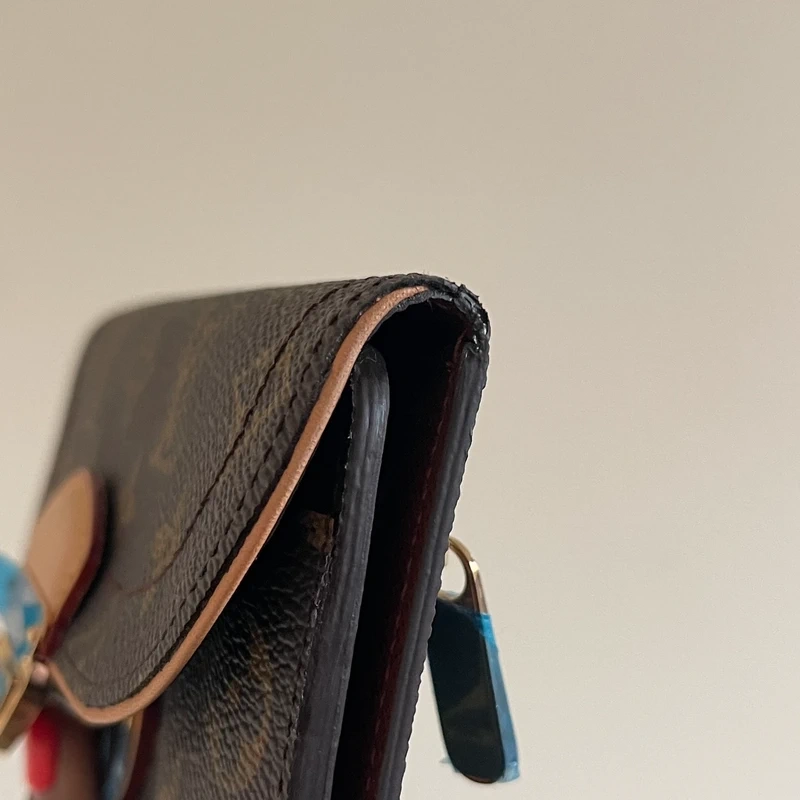 Louis Vuitton portefeuille Eugenie monogram LUXE DE SECONDE MAIN AUTHENTIQUE. SAC DE LUXE LV ENTRUPY CERTIFICATE