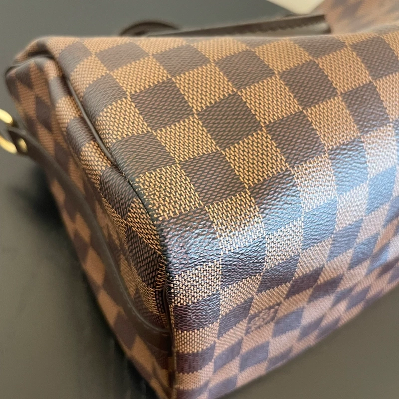 Louis Vuitton speedy 25 bandoulière damier ébène LUXE DE SECONDE MAIN AUTHENTIQUE. SAC DE LUXE LV ENTRUPY CERTIFICATE