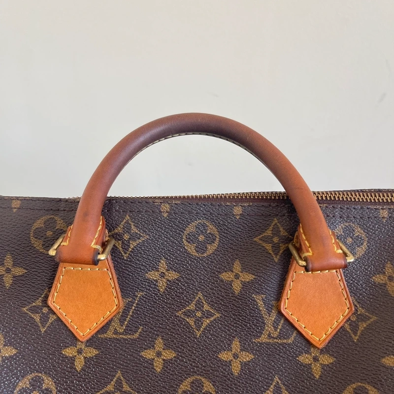 LOUIS VUITTON speedy 30 monogram SAC DE LUXE DE SECONDE MAIN AUTHENTIQUE. CERTIFICAT ENTRUPY