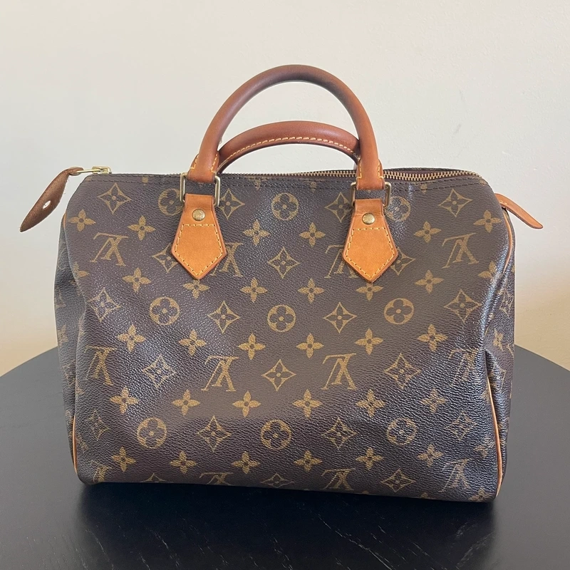 LOUIS VUITTON speedy 30 monogram SAC DE LUXE DE SECONDE MAIN AUTHENTIQUE. CERTIFICAT ENTRUPY