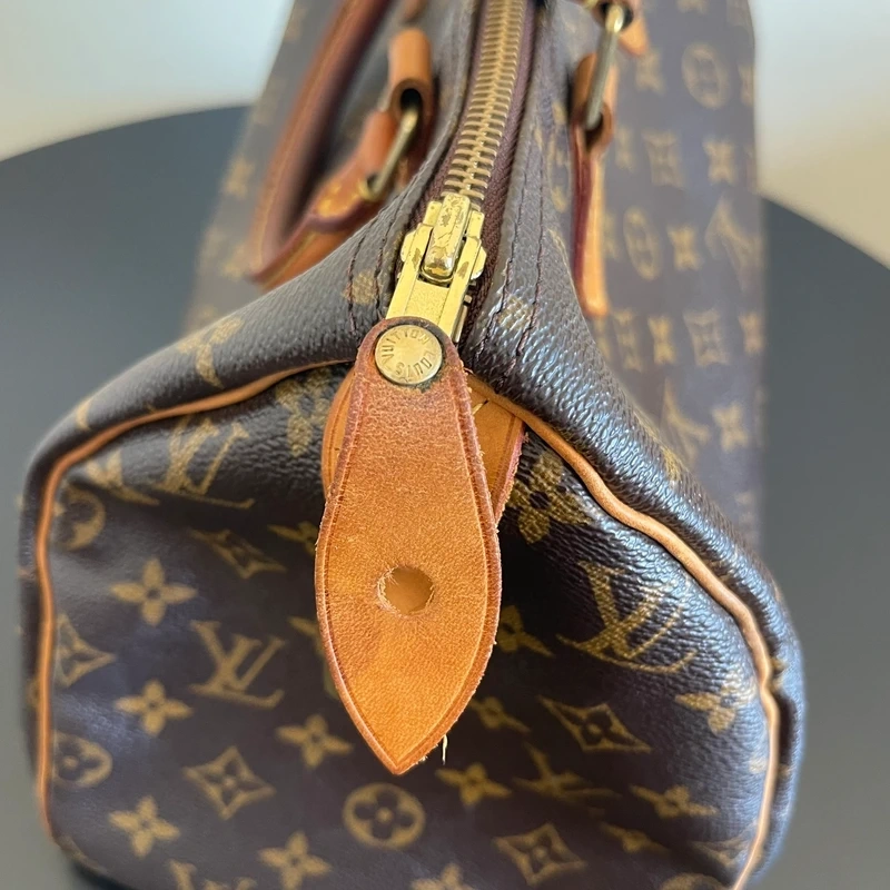 LOUIS VUITTON speedy 30 monogram SAC DE LUXE DE SECONDE MAIN AUTHENTIQUE. CERTIFICAT ENTRUPY