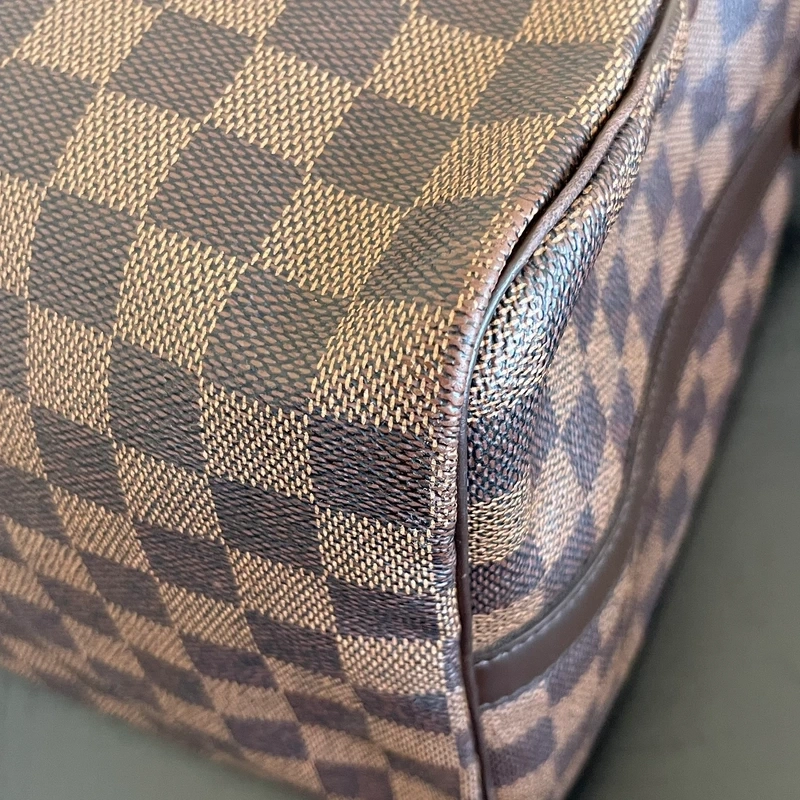 LOUIS VUITTON speedy 35 bandoulière damier ébène LUXE DE SECONDE MAIN AUTHENTIQUE. SAC DE LUXE LV