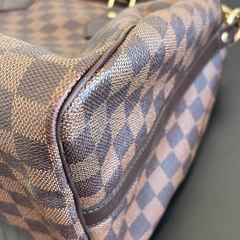 LOUIS VUITTON speedy 35 bandoulière damier ébène LUXE DE SECONDE MAIN AUTHENTIQUE. SAC DE LUXE LV