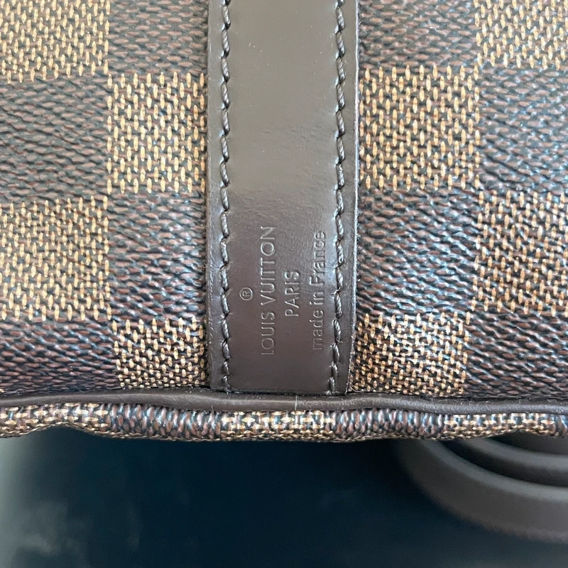 LOUIS VUITTON speedy 35 bandoulière damier ébène LUXE DE SECONDE MAIN AUTHENTIQUE. SAC DE LUXE LV